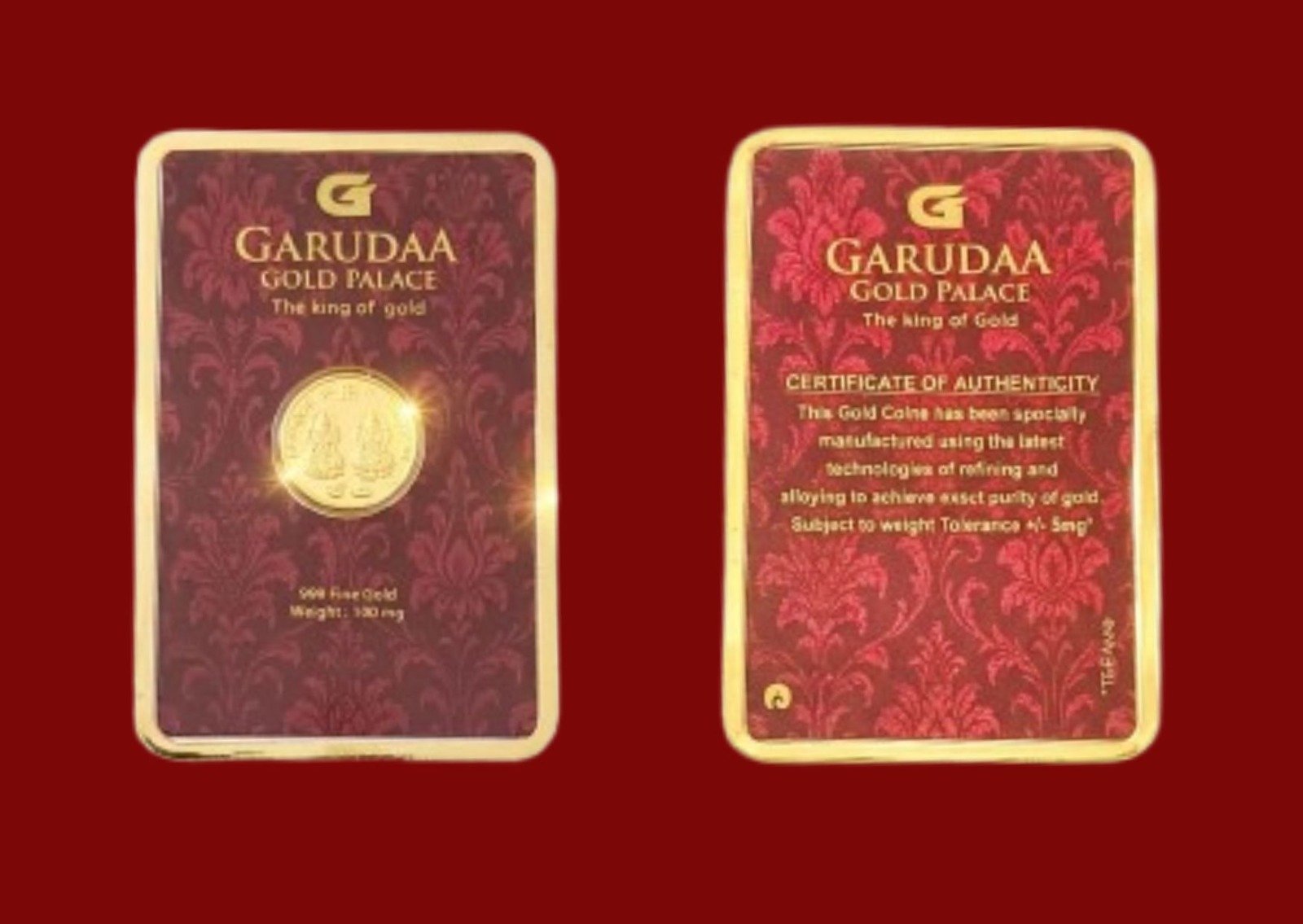 Gold Coin 24k (999.9)